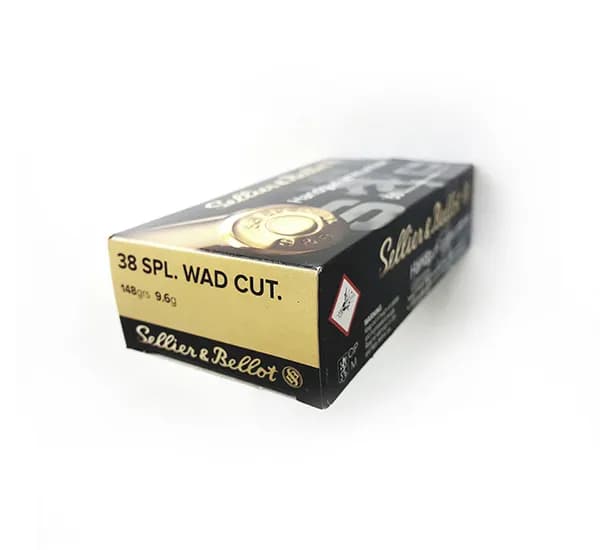 Nabój Kulowy S&B 38 SPL WAD CUT 148grs/9.6g