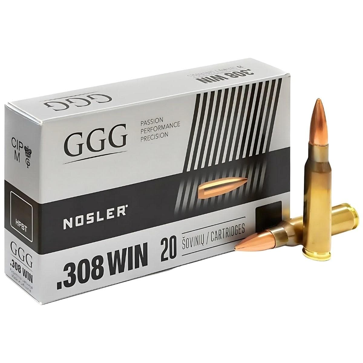 GGG .308 Win 175gr HPBT - Nosler