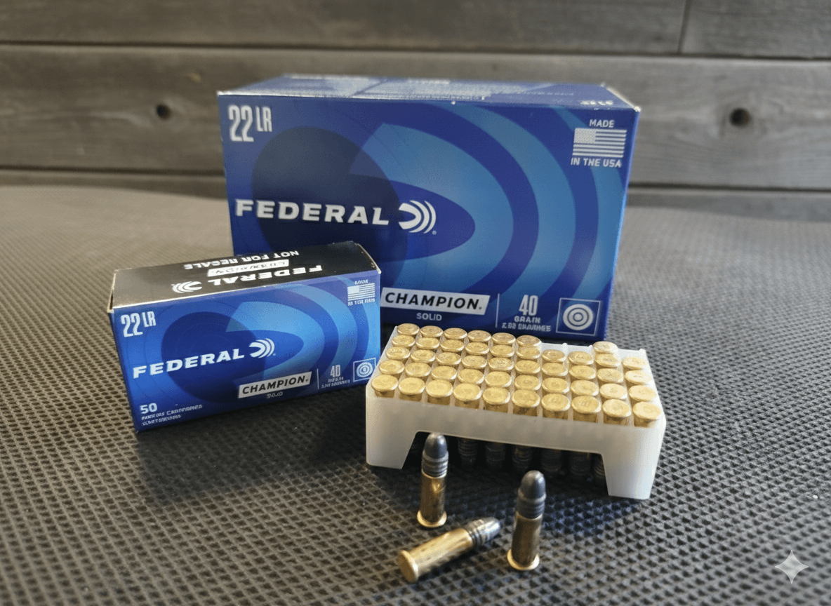 Federal Champion 40gr 2.59G .22LR