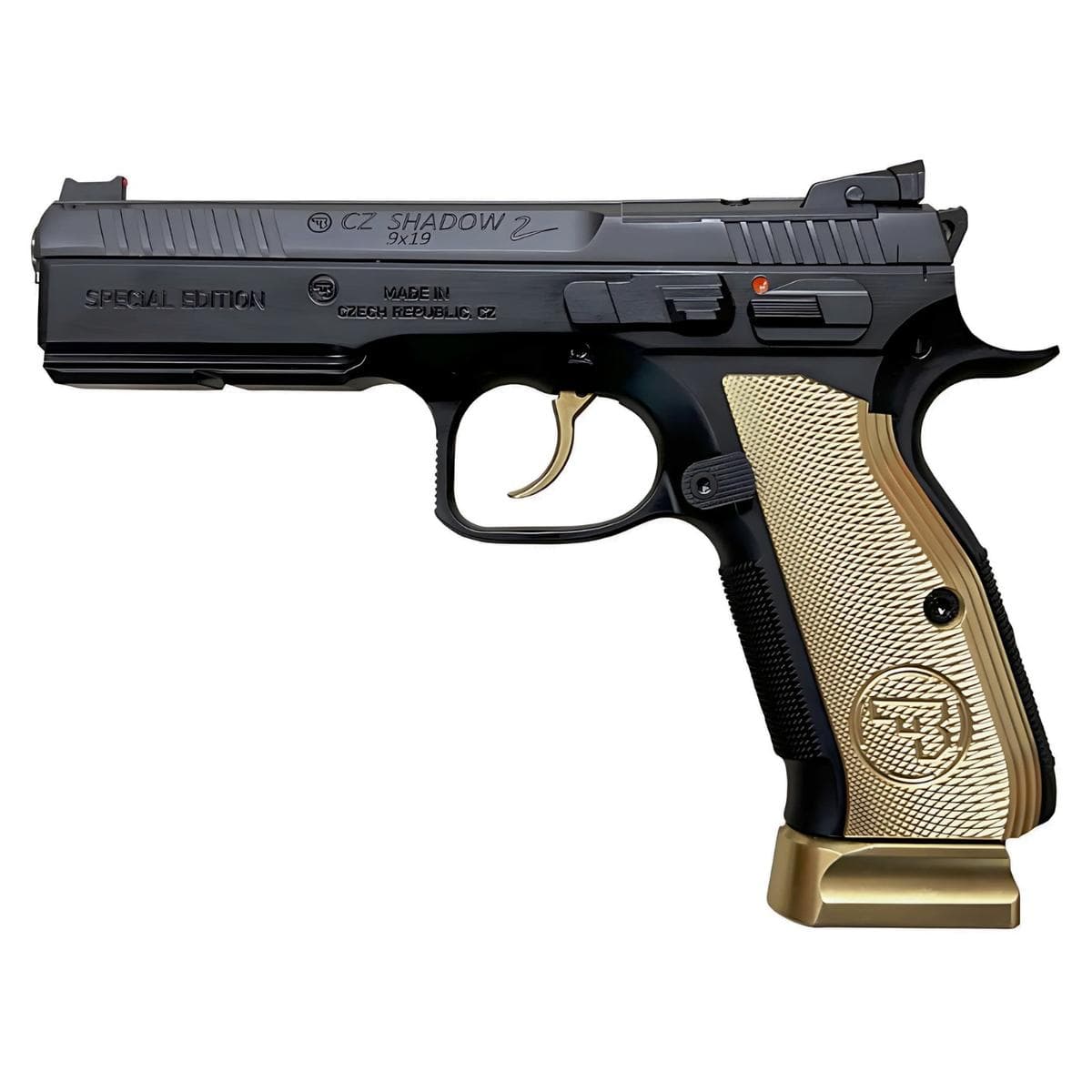 CZ Shadow 2 OR GOLD 9X19
